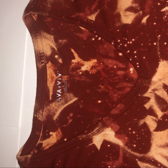 Handmade custom reverse tie dye tee - Picture 7 of 7